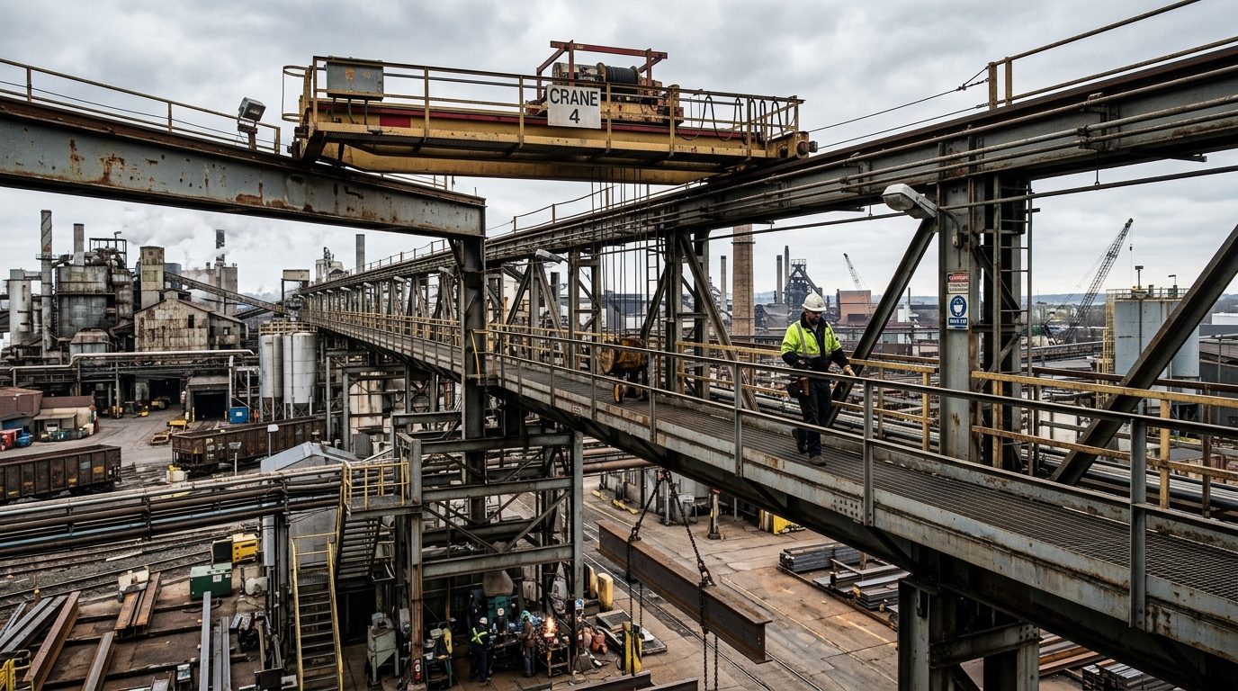 Крановые эстакады и галереи