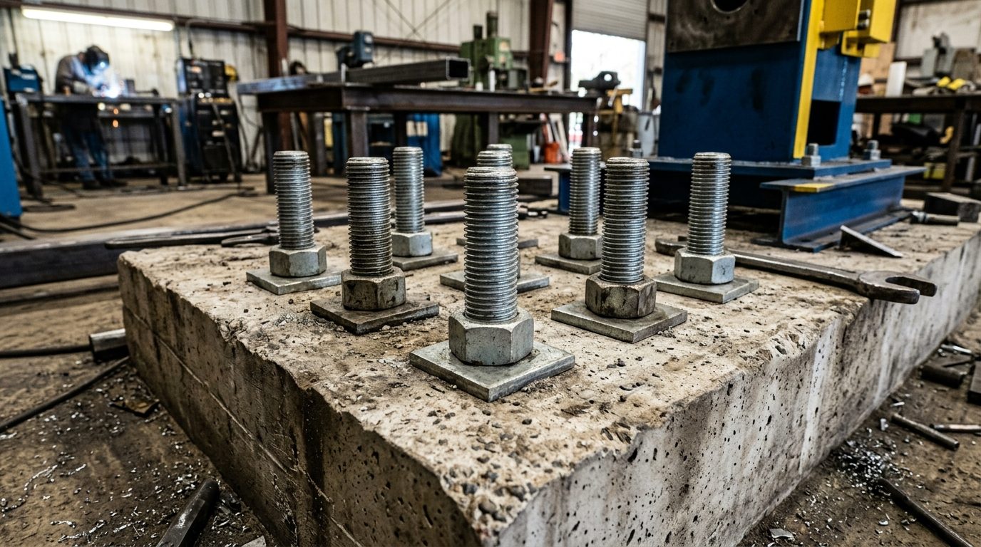 Закладные детали и фундаментные болты